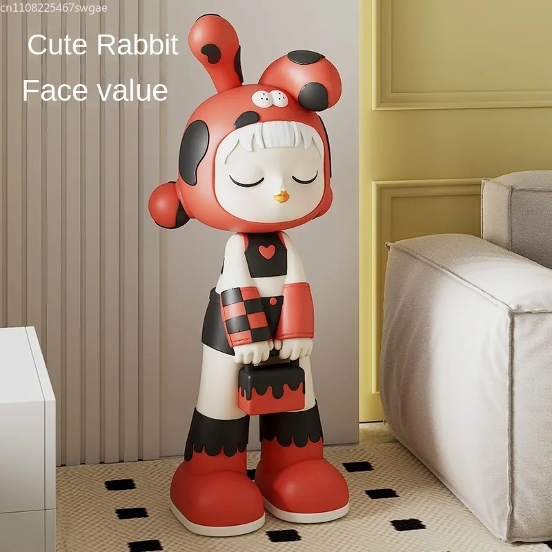 Art Craft Home - Patung Gadis Kartun Artistik, Model Karakter