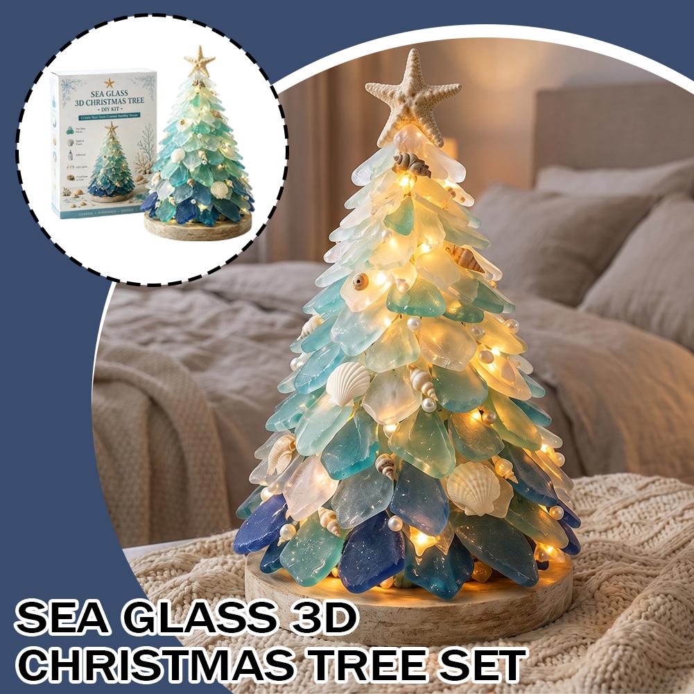 Art Craft Gifts For Adults - Kit Seni Desain Pohon Natal Kaca