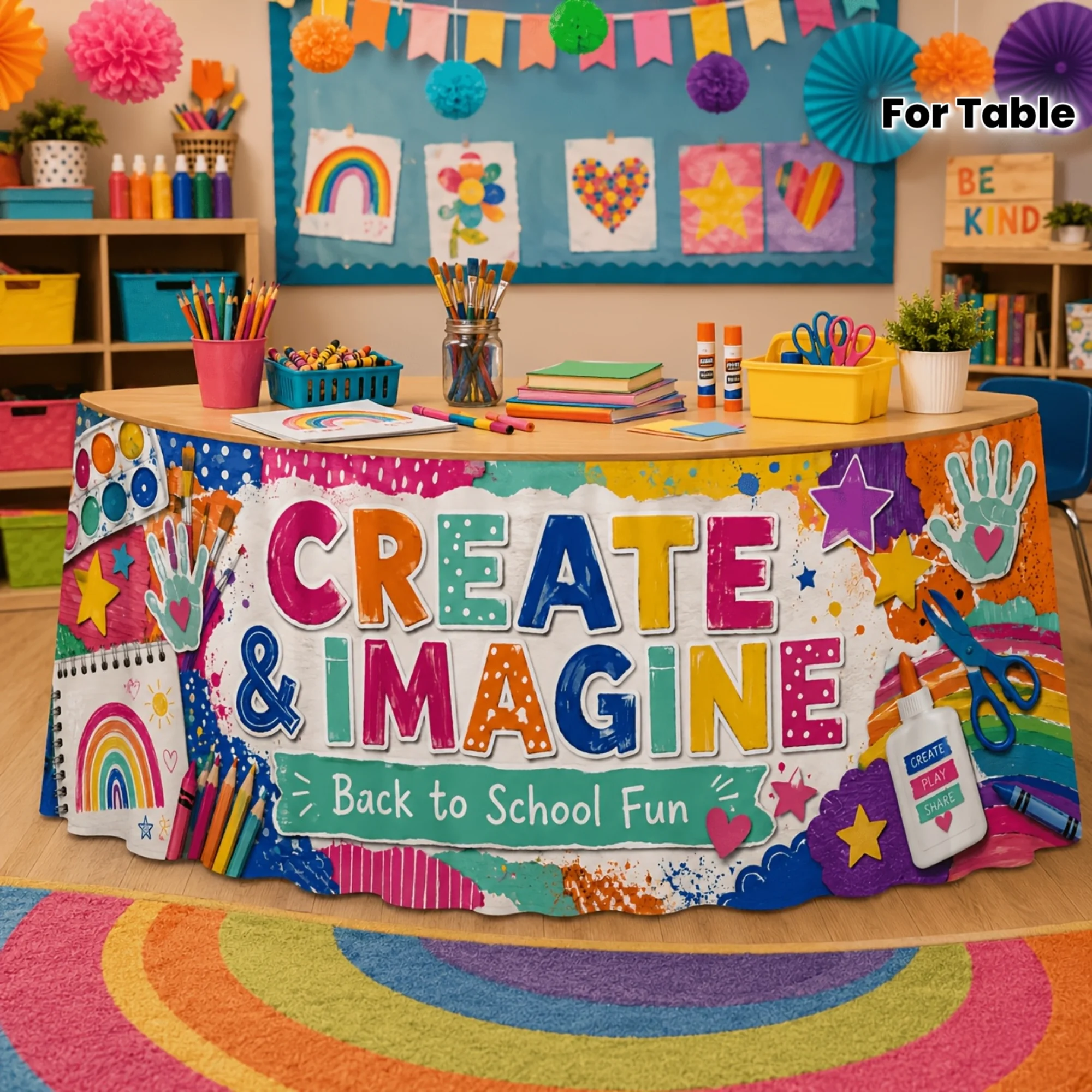 Art Craft Class - Taplak meja pesta 1 cocok untuk