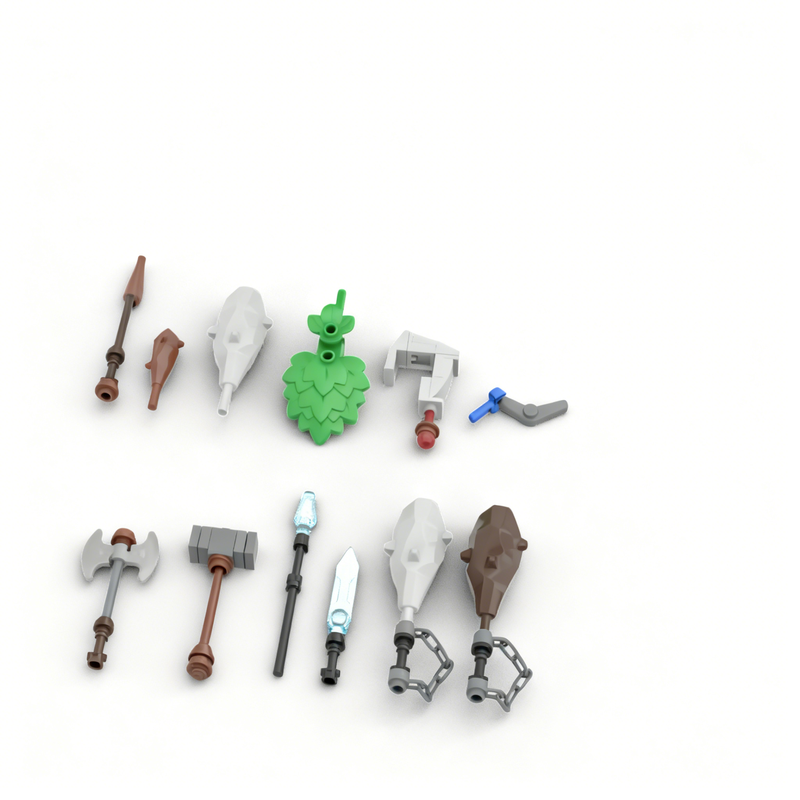 Art Craft Building - 103pcs Paket Senjata MOC BOTW I