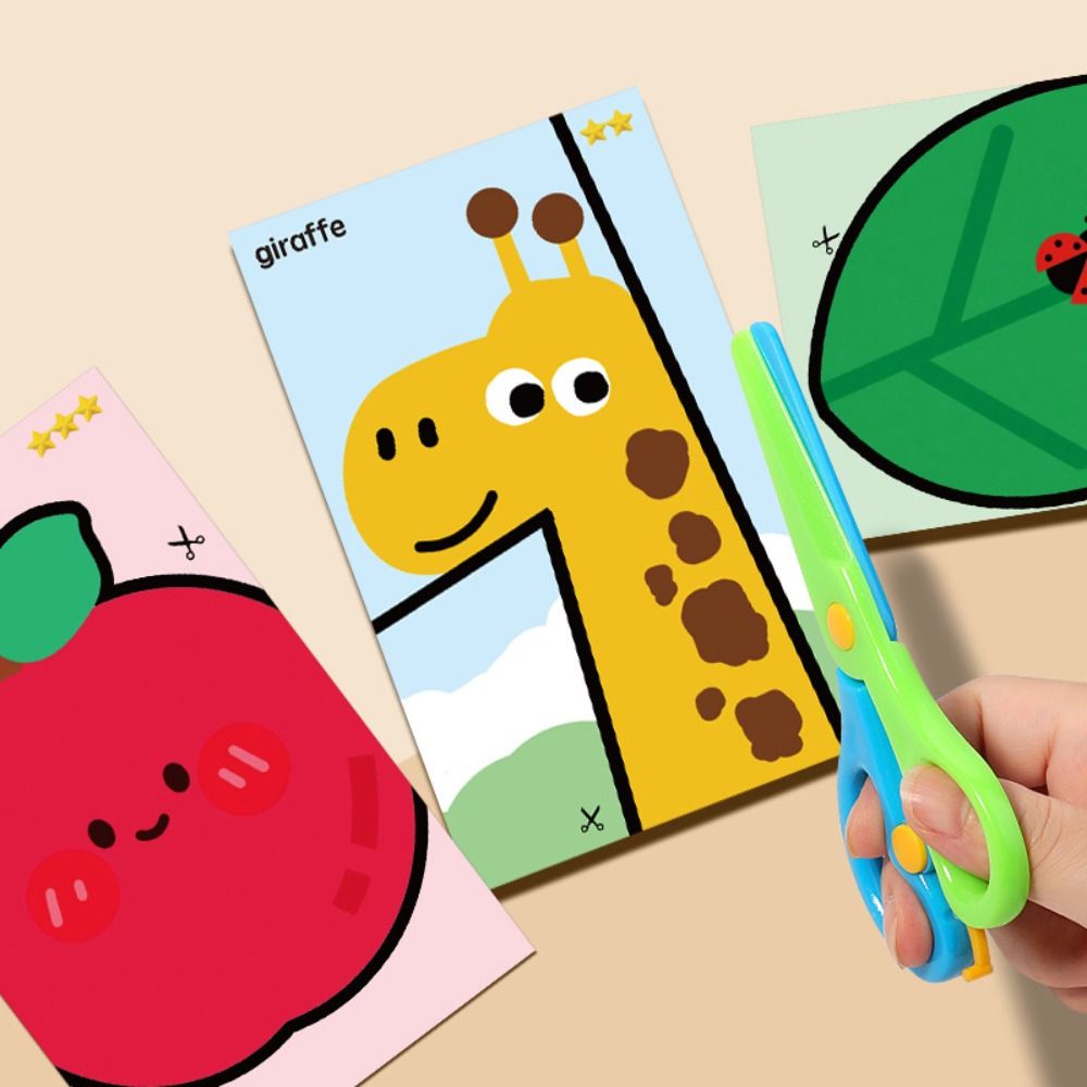 Art Craft Preschool - Perlengkapan Kerajinan Potong Kertas untuk Anak