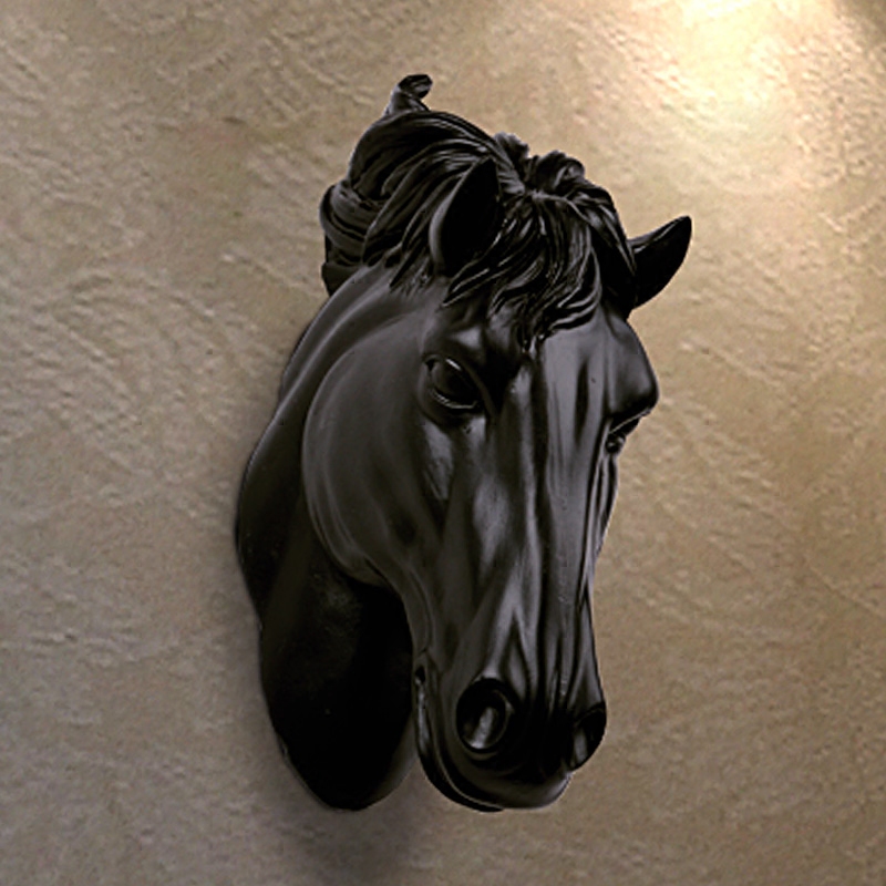 Art Craft Horse - Patung Dinding Kepala Kuda 3D dari