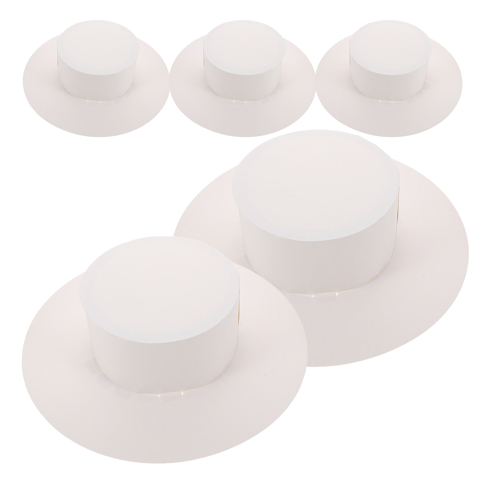 Art Craft Preschool - 5Pcs Topi Matahari Kertas DIY yang