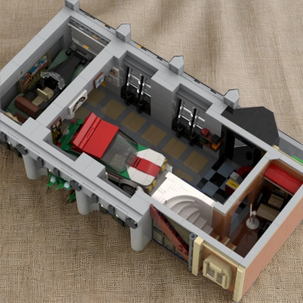 4135pcs MOC Bangunan Modular M - Art Craft Museum ulasan dan harga