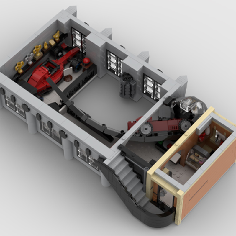 4135pcs MOC Bangunan Modular M - Art Craft Museum ulasan dan harga