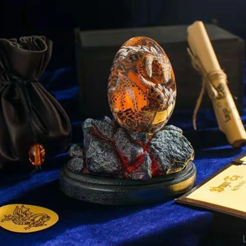 Patung telur naga Lava dengan  - Art Craft Easter ulasan dan harga