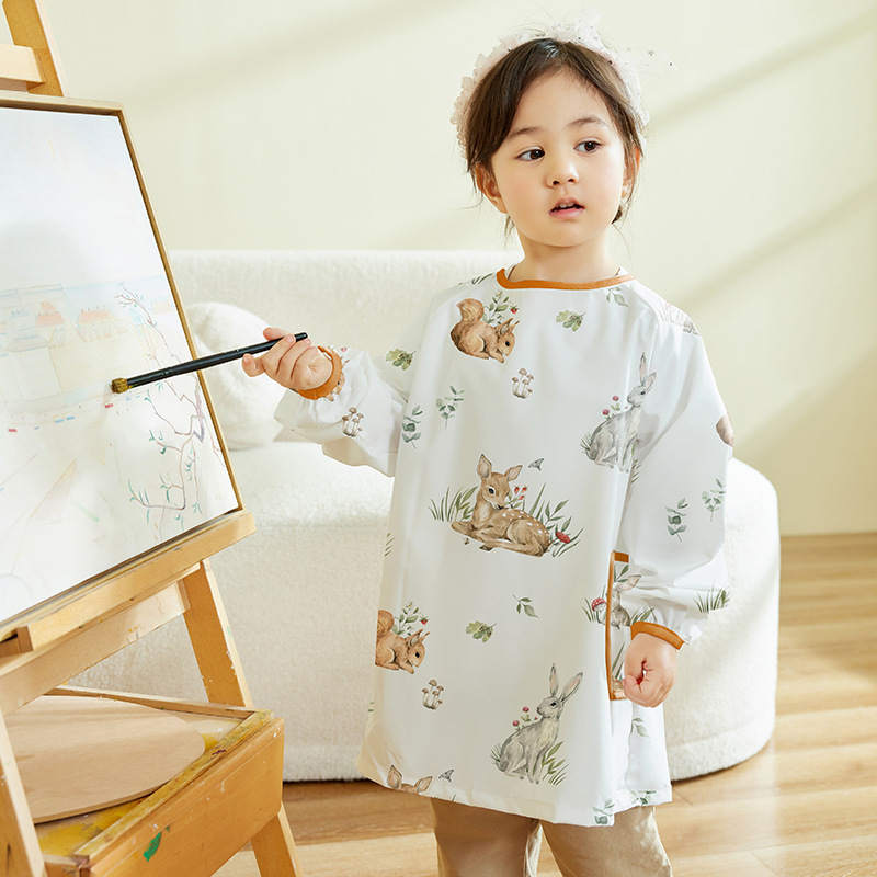 Kemeja Pelindung Seni Tahan Ai - Art Craft Class ulasan dan harga