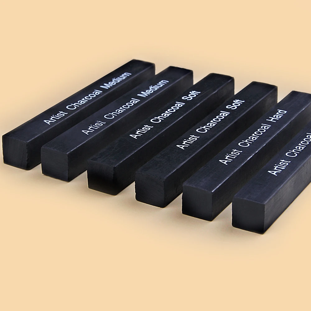 6 buah Set arang sketsa tongka - Sketching Charcoal Set ulasan dan harga