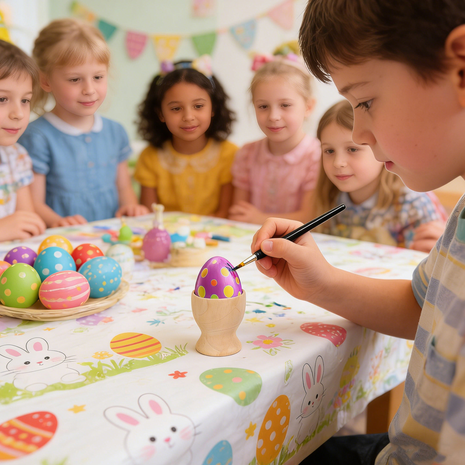 12 Buah Tempat Telur Kayu Koso - Art Craft Preschool ulasan dan harga