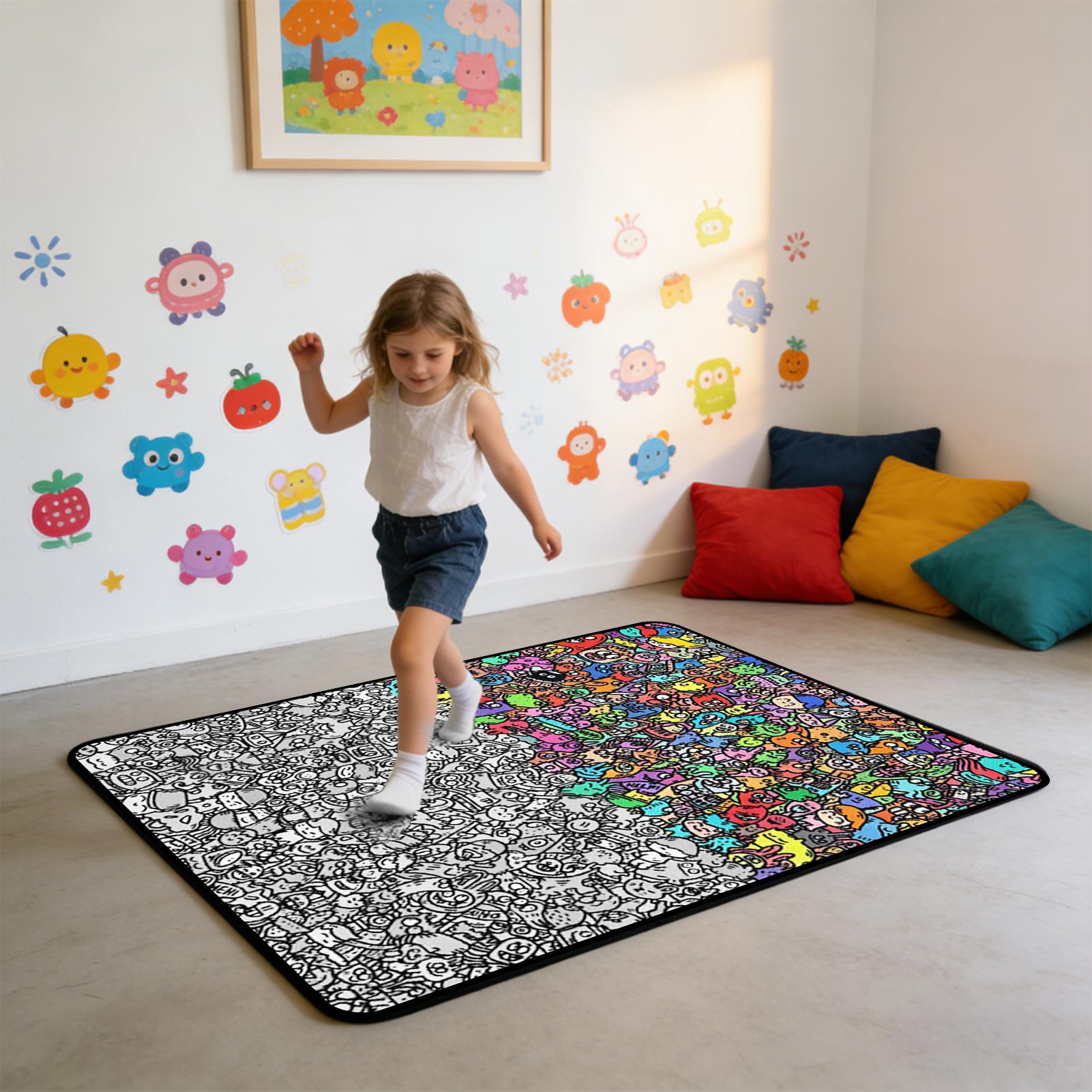 Selimut Mewarnai DIY yang Dapa - Art Craft Preschool ulasan dan harga