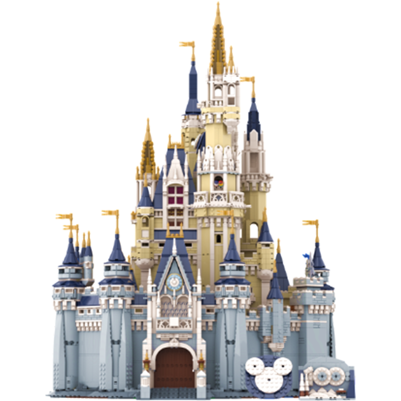 10904pcs MOC Disnay 71040*3 Mo - Art Craft Building ulasan dan harga