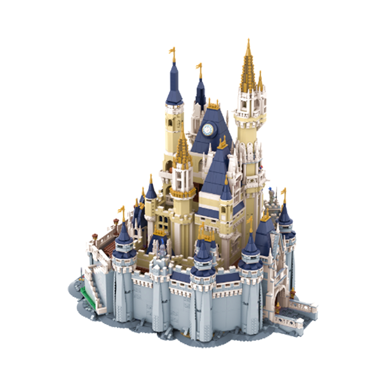 10904pcs MOC Disnay 71040*3 Mo - Art Craft Building ulasan dan harga