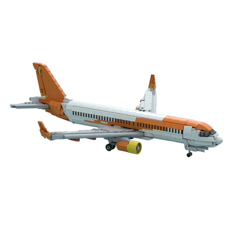 1100pcs MOC Easy Jet Airbuss A - Art Craft Idea ulasan dan harga