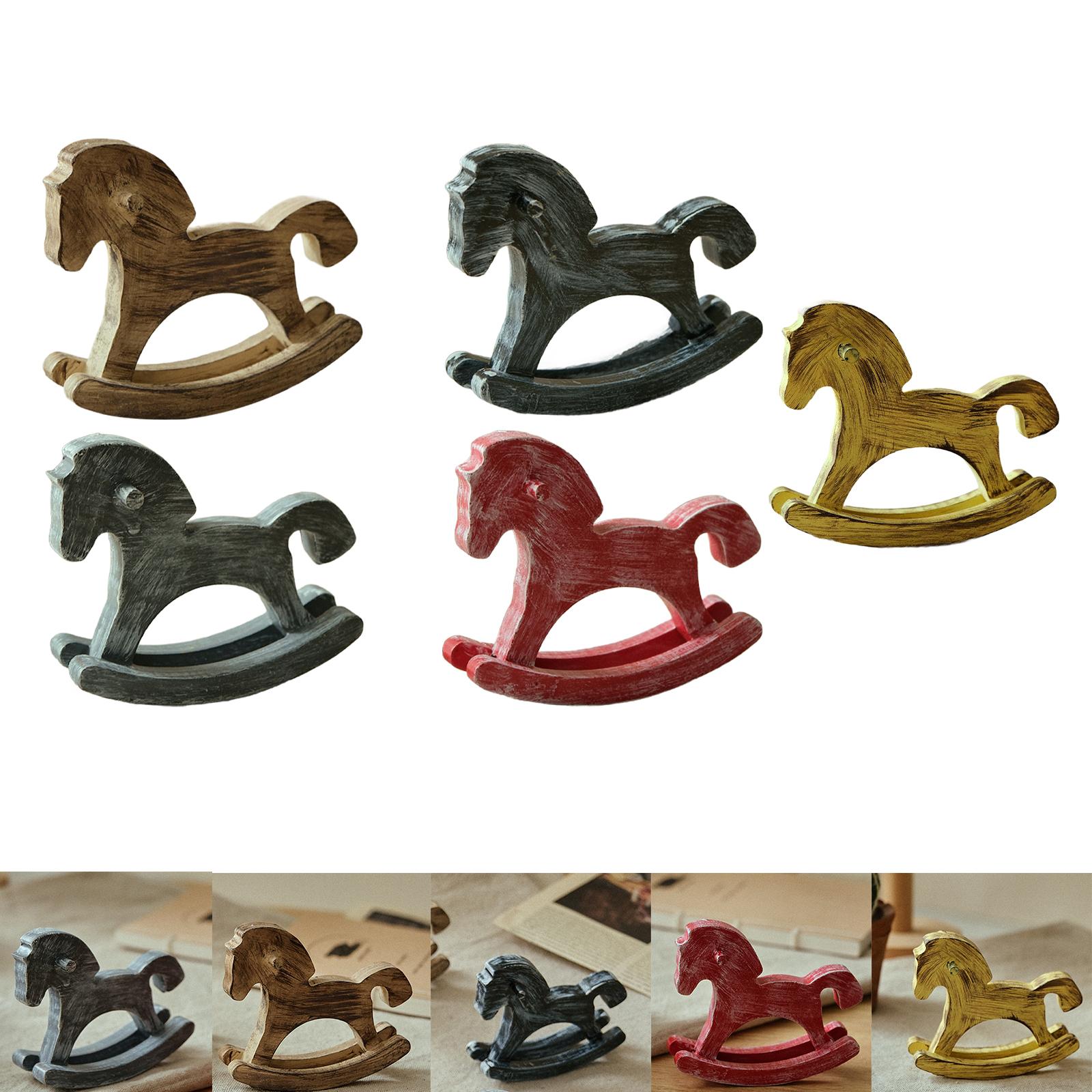 Kuda Goyang Kayu Dekorasi Ruma - Art Craft Horse ulasan dan harga