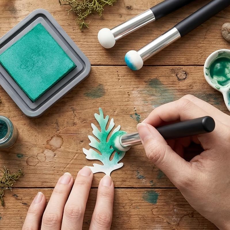1/2/4 Buah Kuas Seni Spons Kep - Art Craft Class ulasan dan harga