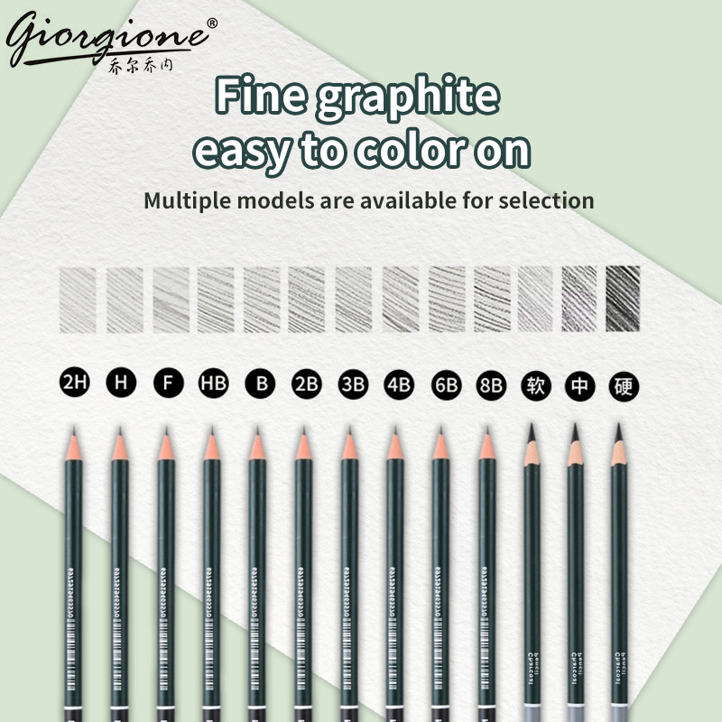 GOIRGIONE Pro Sketch Set 10/12 - Sketching Charcoal Set ulasan dan harga