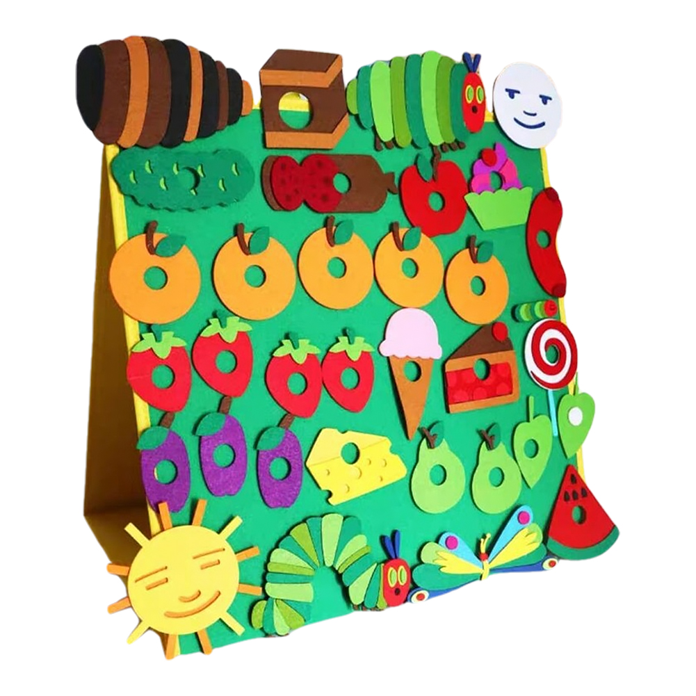 Mainan Ulat Lapar Buku Bergamb - Art Craft Preschool ulasan dan harga