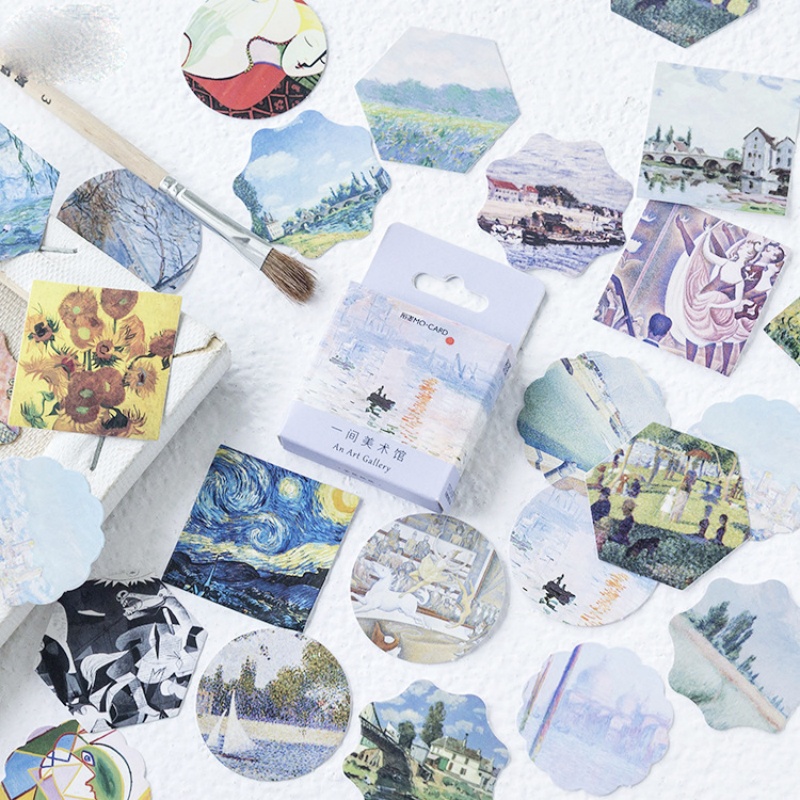 46 Buah Stiker Kotak Museum Se - Art Craft Museum ulasan dan harga