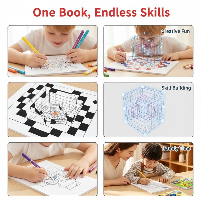 Kerajinan Seni Stereoskopik 3D - Art Craft Kindergarten ulasan dan harga