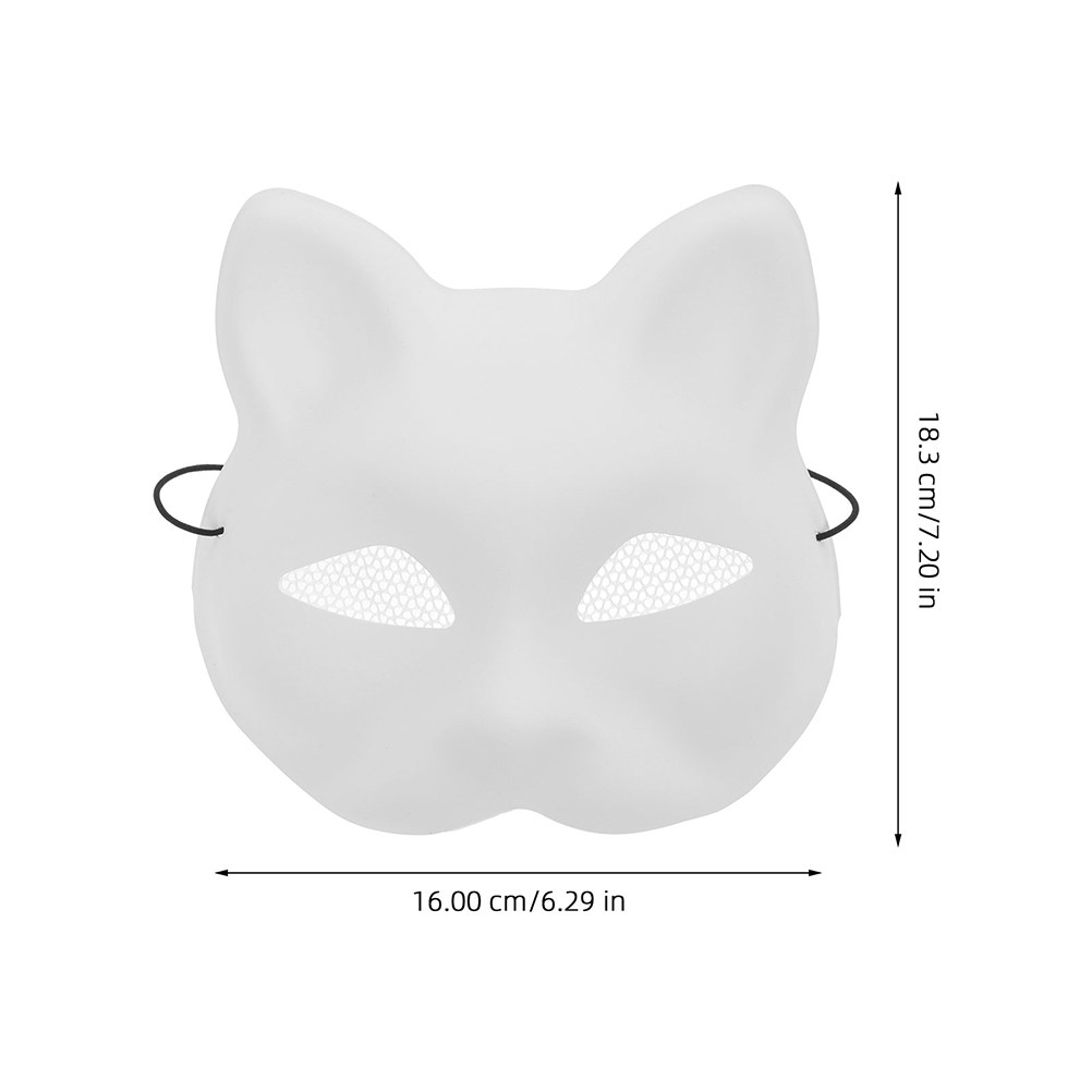 2Pcs Masker Plastik Desain Kuc - Art Craft Preschool ulasan dan harga