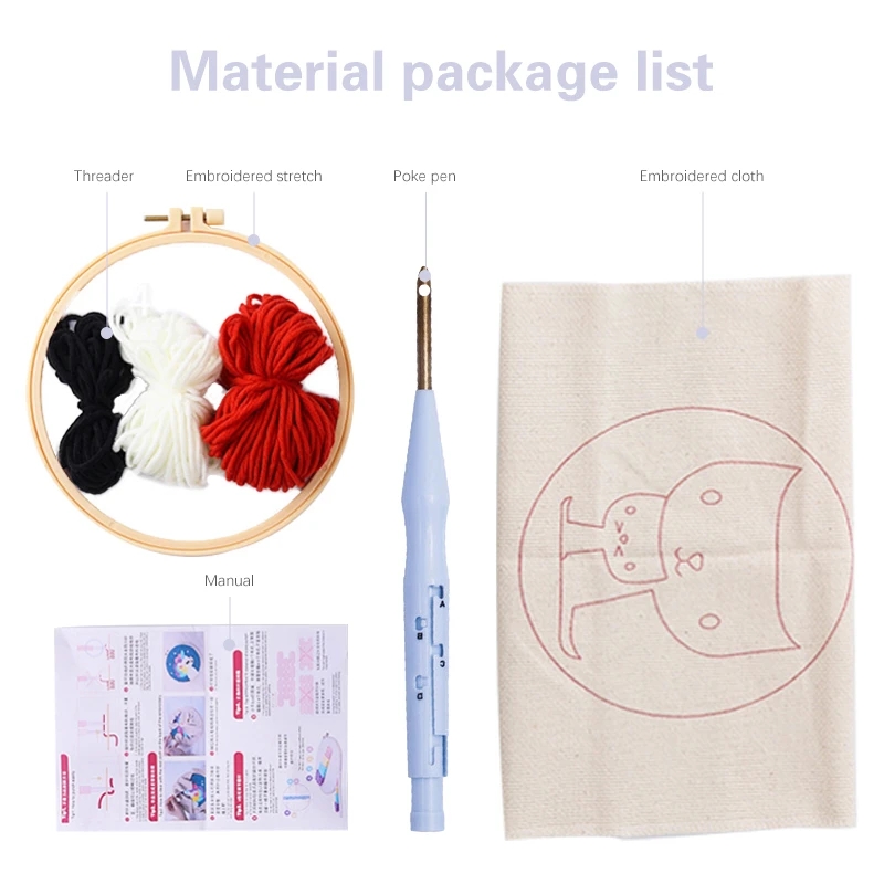 Perlengkapan Bordir Punch Need - Art Craft Gifts For Adults ulasan dan harga