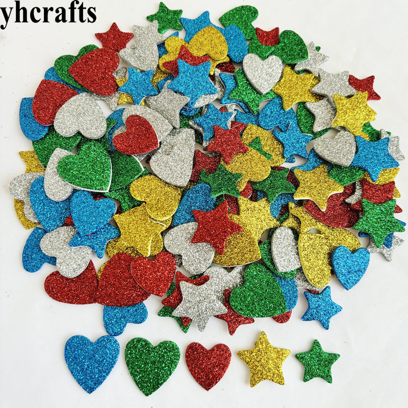150 buah/lot. Stiker busa bint - Art Craft Kindergarten ulasan dan harga