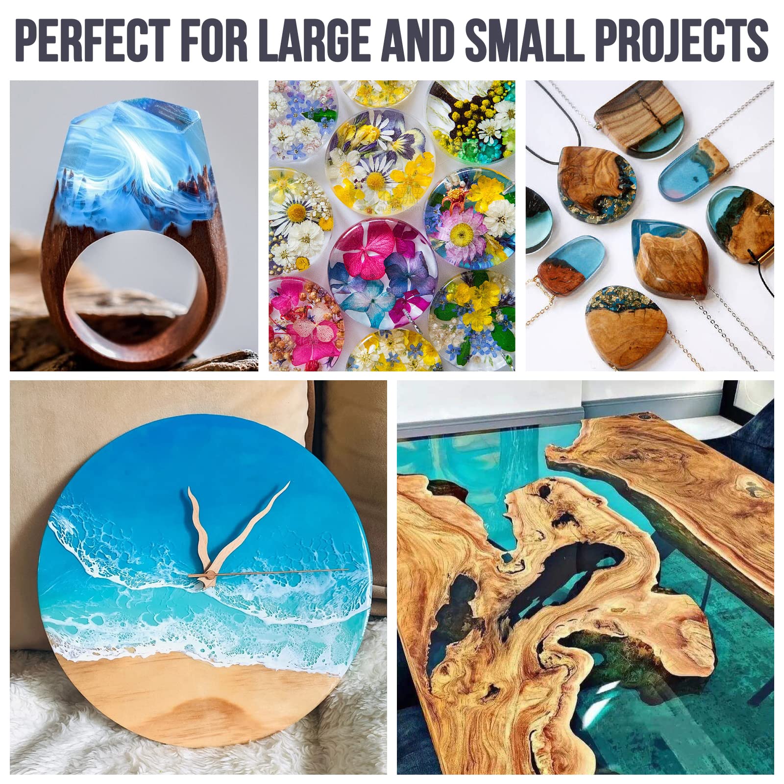 Set Kit Resin Epoxy, Perlengka - Art Craft Gifts For Adults ulasan dan harga