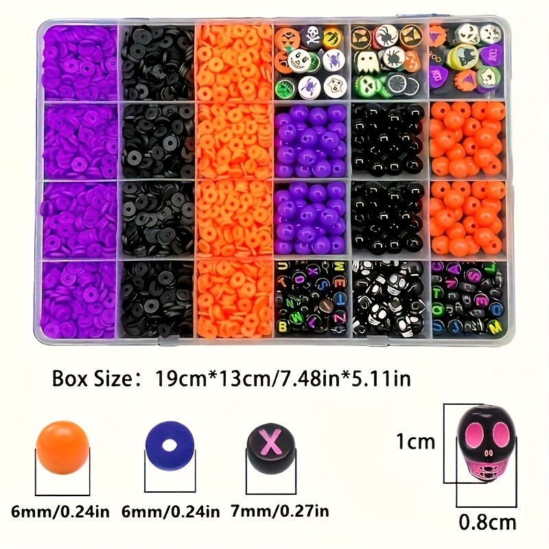 2700 buah, kotak set manik-man - Polymer Clay Set ulasan dan harga