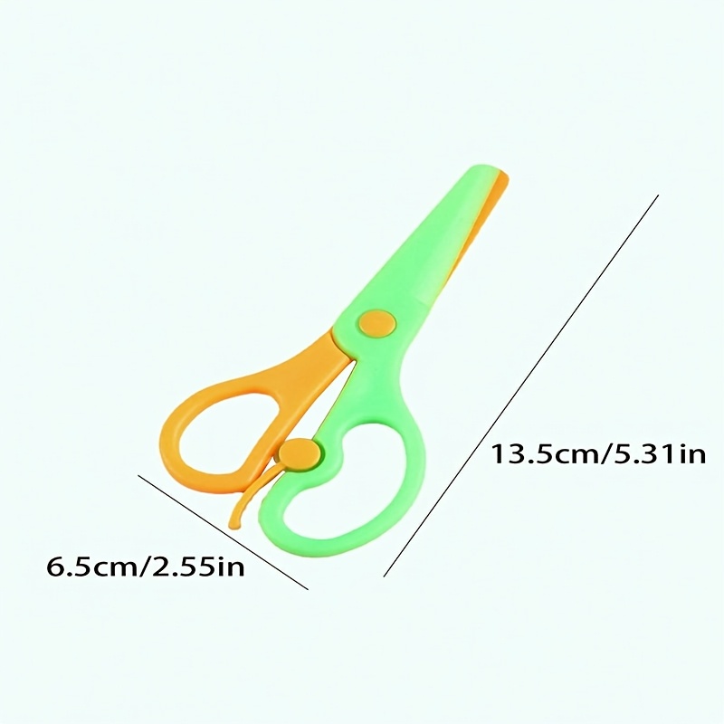 10/20 Buah Gunting Plastik Ama - Art Craft Preschool ulasan dan harga