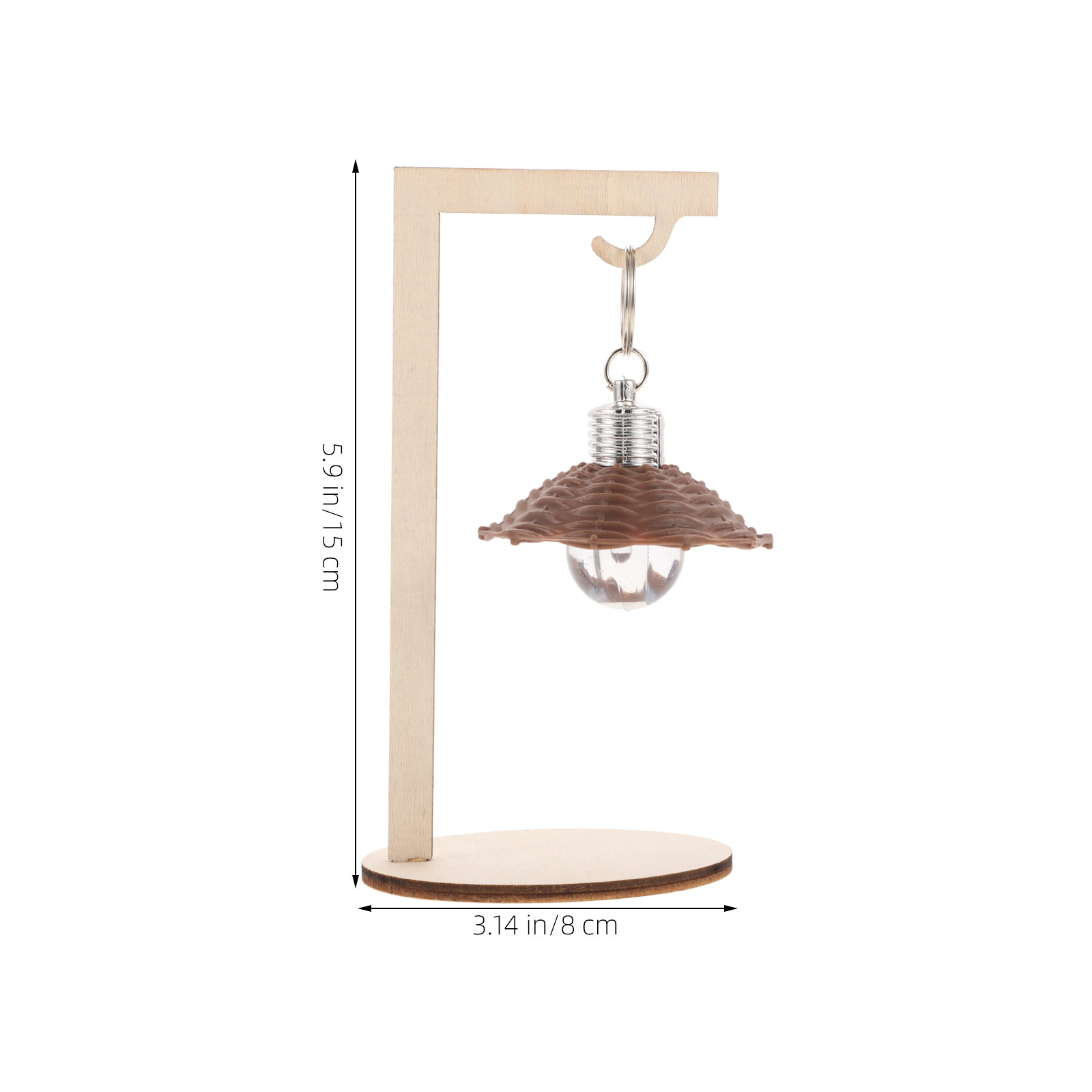 Kit Lampu Meja Kayu Kreatif DI - Art Craft Handmade ulasan dan harga