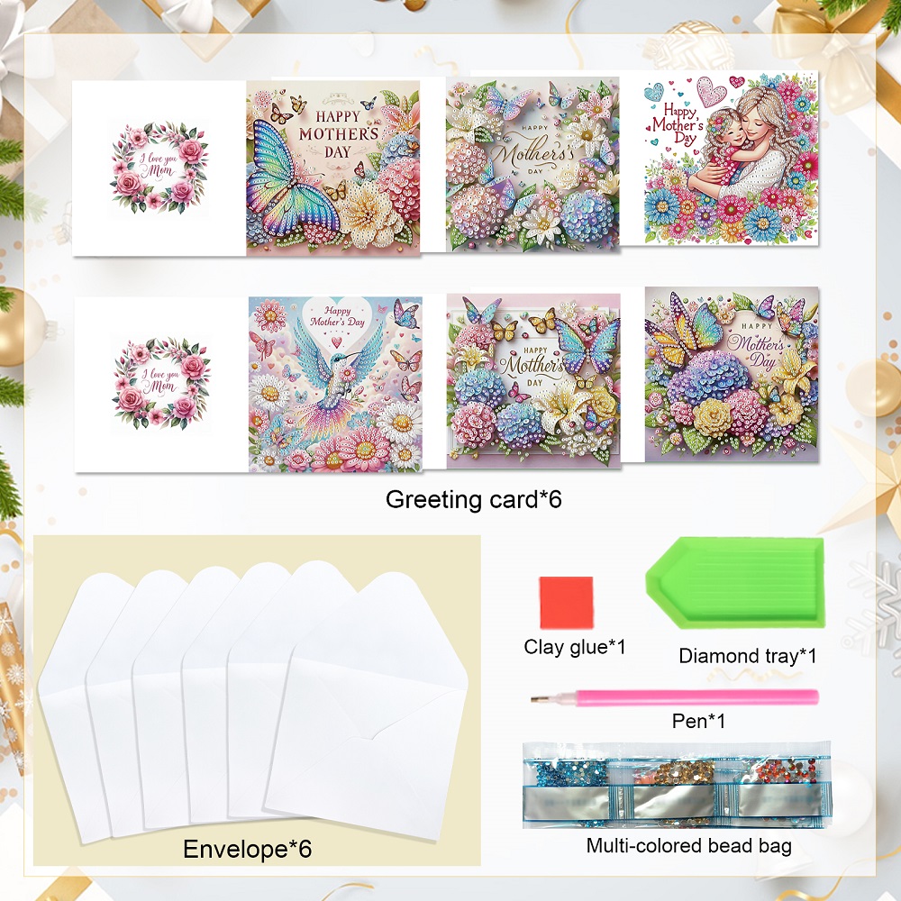 6 Buah Kit Kartu Ucapan Lukisa - Art Craft Kit ulasan dan harga