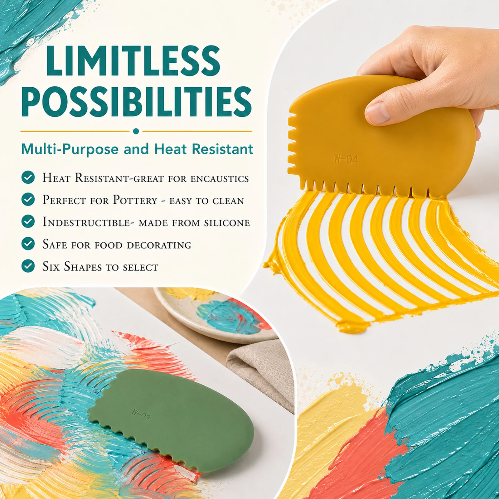 Alat Bantalan Silikon Fleksibe - Art & Craft Be ulasan dan harga