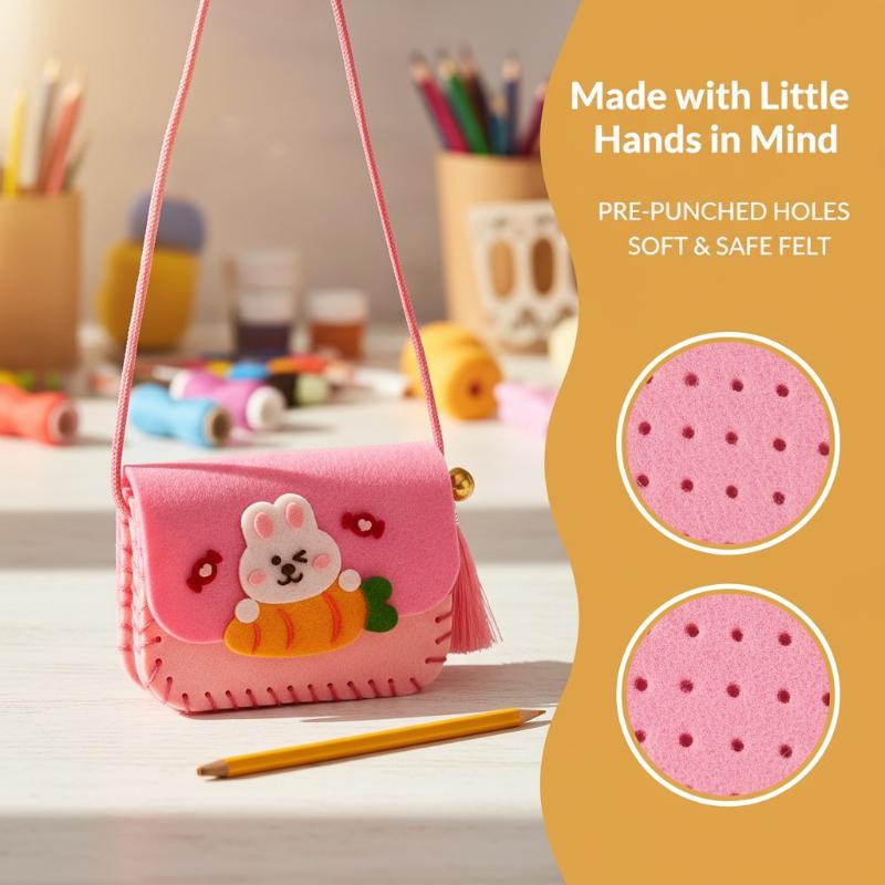 Perlengkapan Membuat Tas Felt  - Art Craft Kindergarten ulasan dan harga
