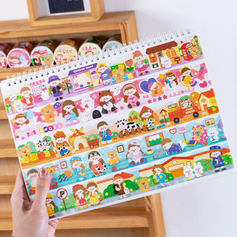 1 Rol Selotip Washi Seri Museu - Art Craft Museum ulasan dan harga