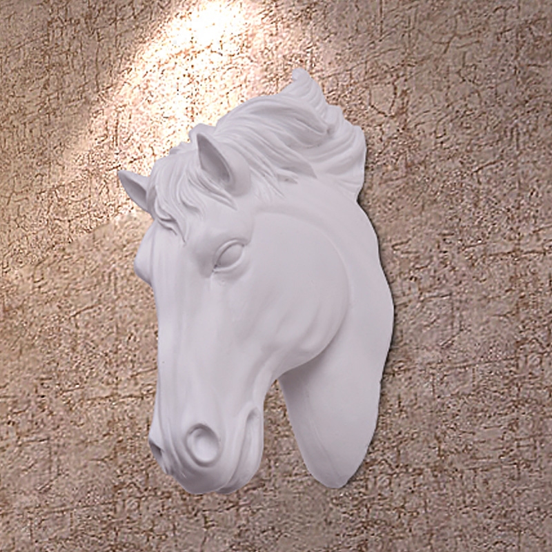 Patung Dinding Kepala Kuda 3D  - Art Craft Horse ulasan dan harga