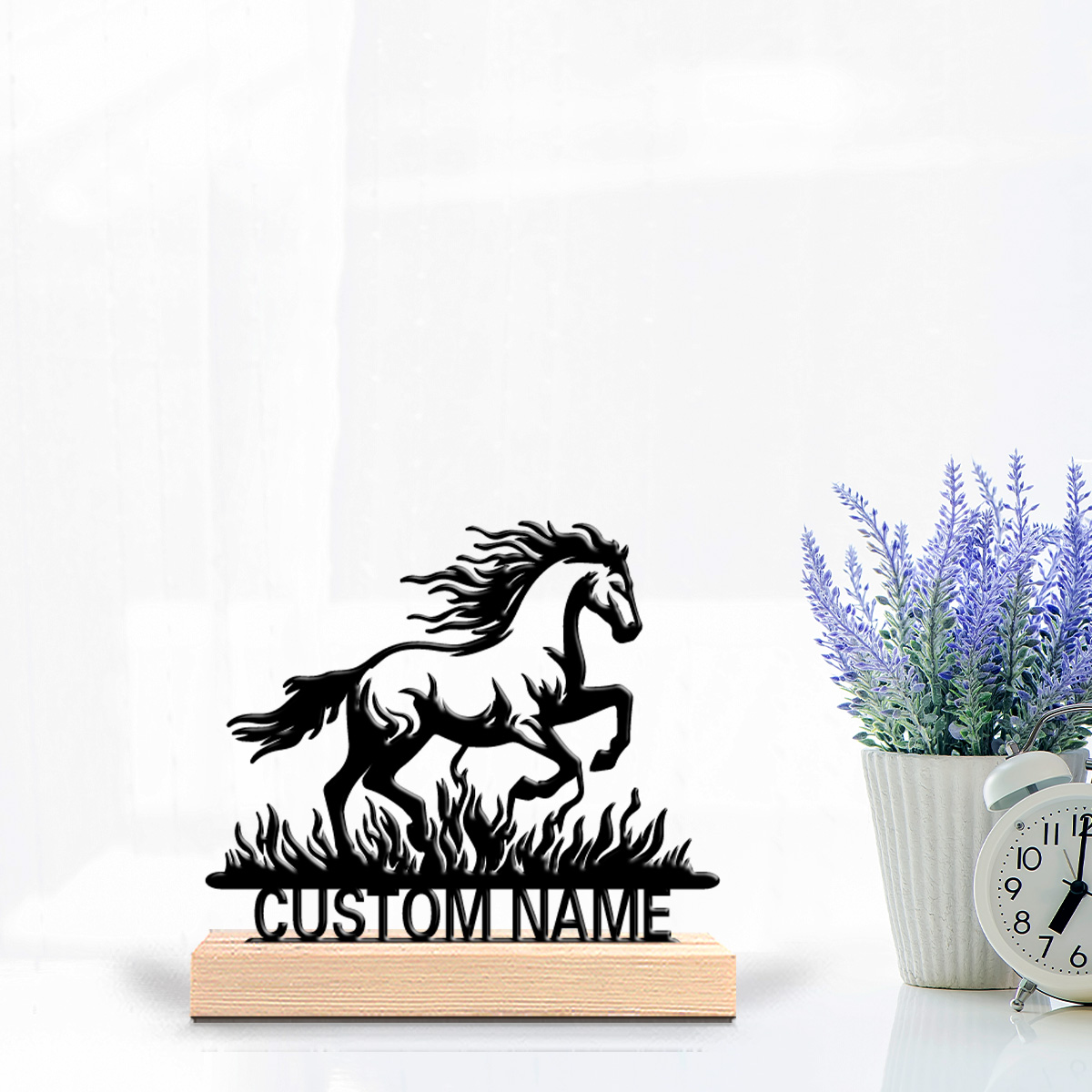 1pc Patung Kuda Sederhana Cust - Art Craft Horse ulasan dan harga