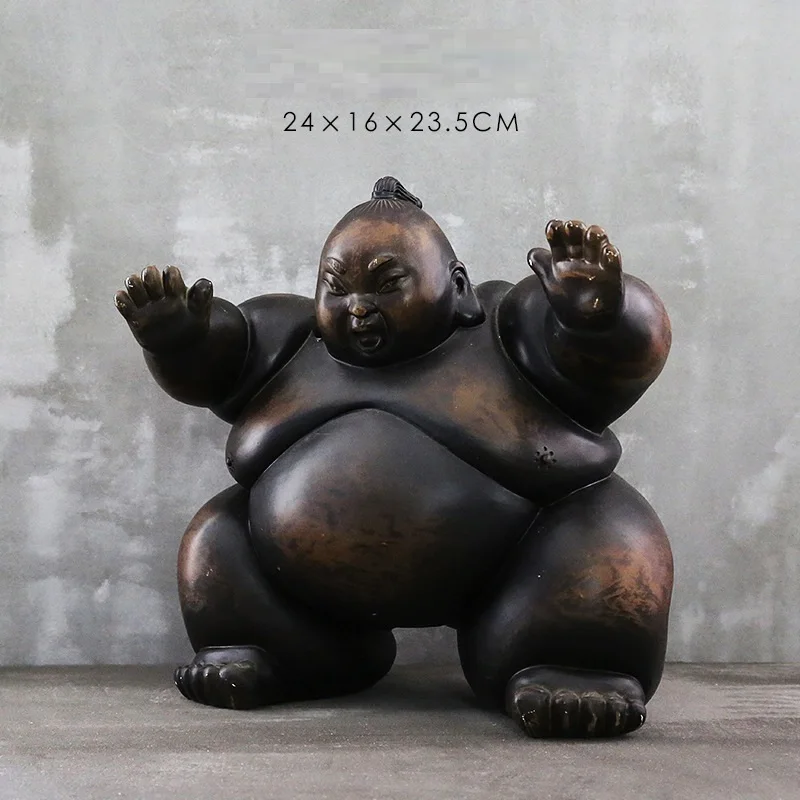 Patung Sumo Jepang Patung Seni - Art Craft Japan ulasan dan harga