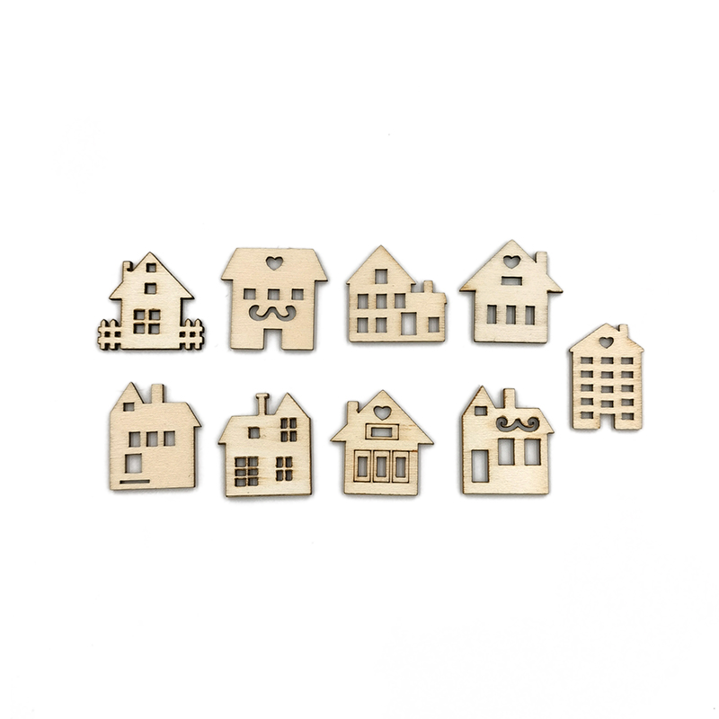 50 pcs Irisan Kayu Tanpa Cat u - Art Craft Preschool ulasan dan harga