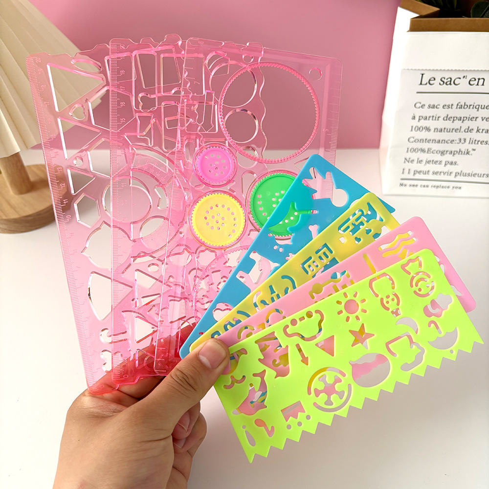 Set Stensil Gambar Spirograf G - Art Craft Kindergarten ulasan dan harga